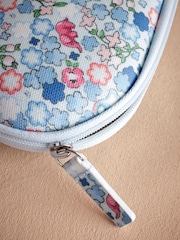 Cath Kidston Blue Ditsy 100% Cotton Glasses Case Purse - Image 3 of 3