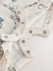 بيبي بياقة بتصميم Paddington Bear - رومبير قطن 100% من Cath Kidston - صورة 9 من 9