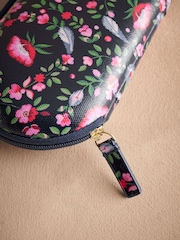 Cath Kidston Navy Feather Ditsy 100% Cotton Glasses Case Purse - Image 2 of 3