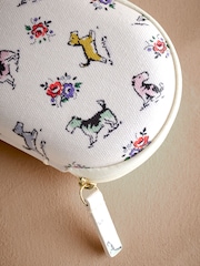 Cath Kidston Ecru Billy Dog 100% Cotton Glasses Case Purse - Image 3 of 3