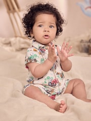 جرار Ecru مطبوع طوق - رومبير قطن 100% من Cath Kidston - صورة 2 من 8