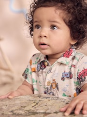 جرار Ecru مطبوع طوق - رومبير قطن 100% من Cath Kidston - صورة 4 من 8