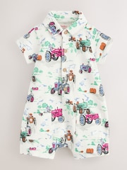 جرار Ecru مطبوع طوق - رومبير قطن 100% من Cath Kidston - صورة 5 من 8