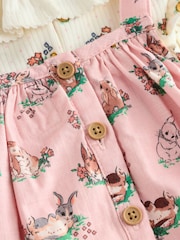 Pink Floral Printed - Macacão de bebê em jersey - Imagem 11 de 12