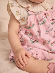 Pink Floral Printed - Macacão de bebê em jersey - Imagem 3 de 12