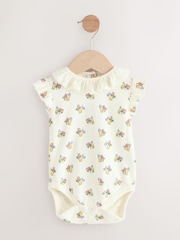 Pink Floral Printed - Macacão de bebê em jersey - Imagem 9 de 12