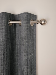 Textured Weave Blackout/Thermal Eyelet Curtains - Bild 1 von 7