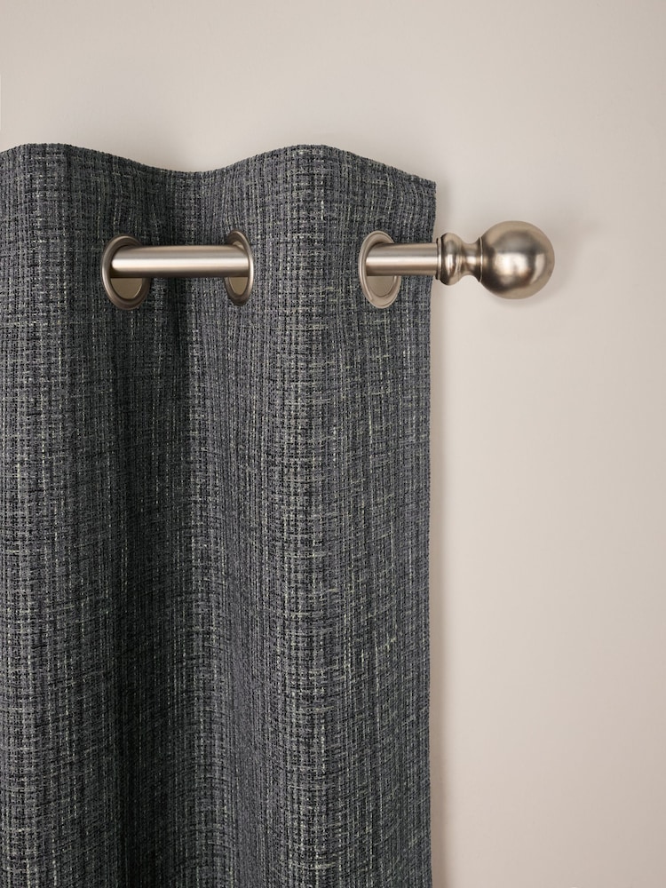 Textured Weave Blackout/Thermal Eyelet Curtains - Bild 1 von 7