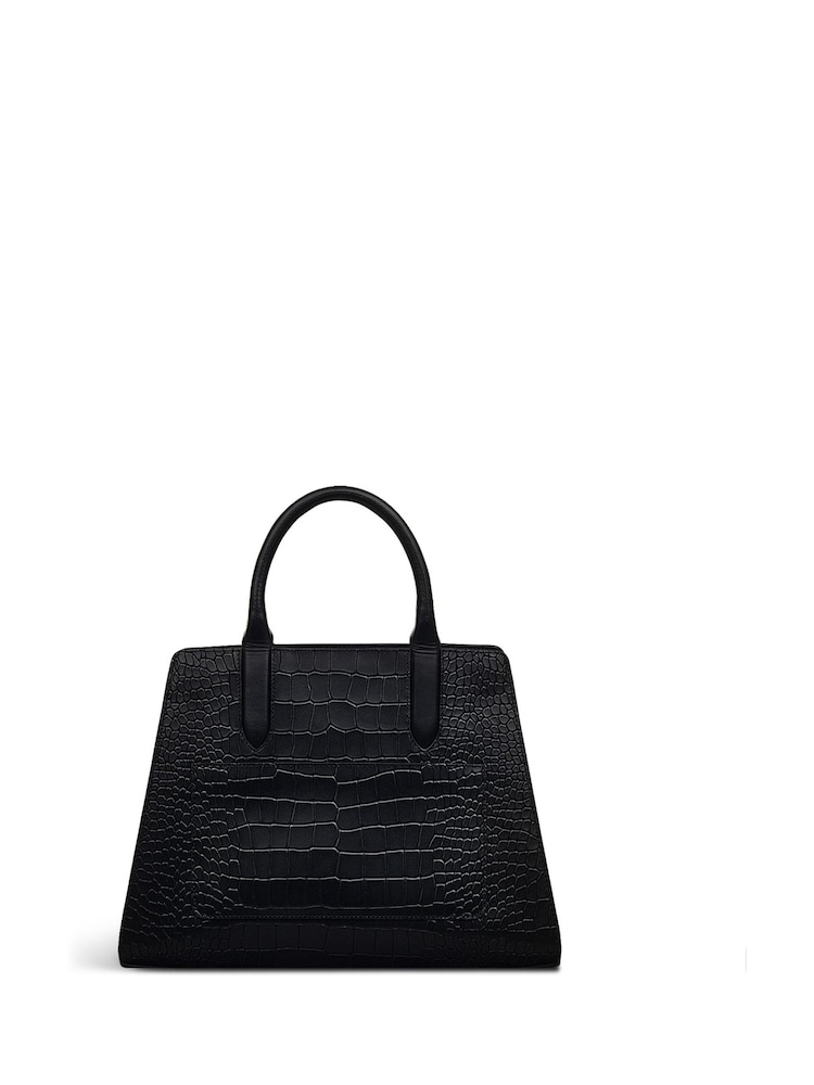 Radley London Medium Glasshouse Faux Croc Effect Grab Multiway Bag - Image 2 of 5 Radley London Medium Glasshouse Faux Croc Effect Grab Multiway Bag - Image 2 of 5