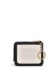 Radley London Two Turtle Doves Medium Ziptop Black Card Holder - Image 2 of 3