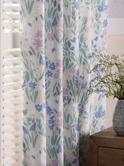 Floral Print Blackout/Thermal Eyelet Curtains - Изображение 4 из 7