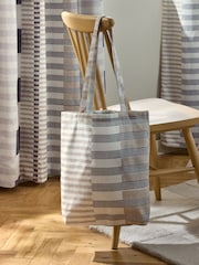 Stripe Geometric Blackout/Thermal Eyelet Curtains - Изображение 6 из 8