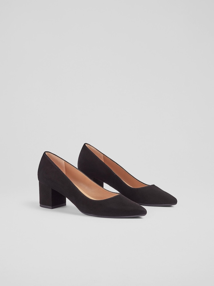 LK Bennett Clara Flexi Black Courts - Image 2 of 4 LK Bennett Clara Flexi Black Courts - Image 2 of 4