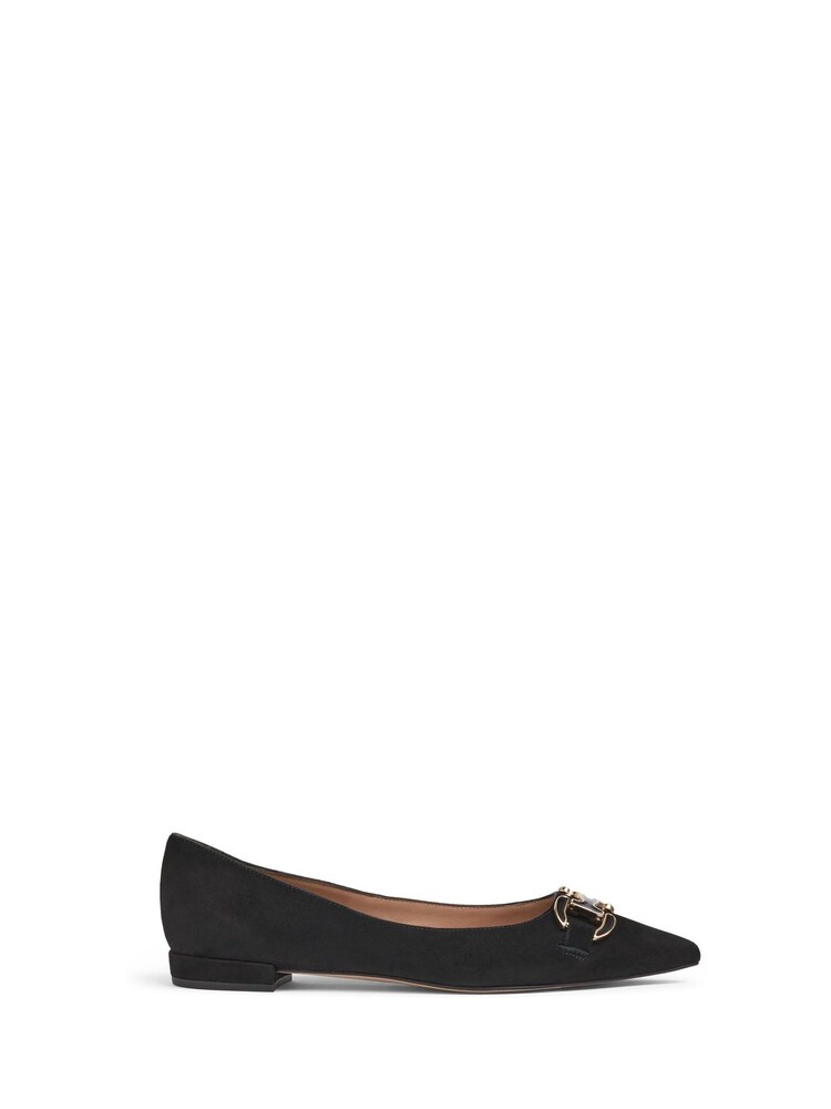 LK Bennett Natalya Snaffle Črna Flat - Slika 1 iz 4
