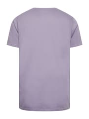 BadRhino Big & Tall Purple 100% Cotton Montana T-Shirt - Image 3 of 3