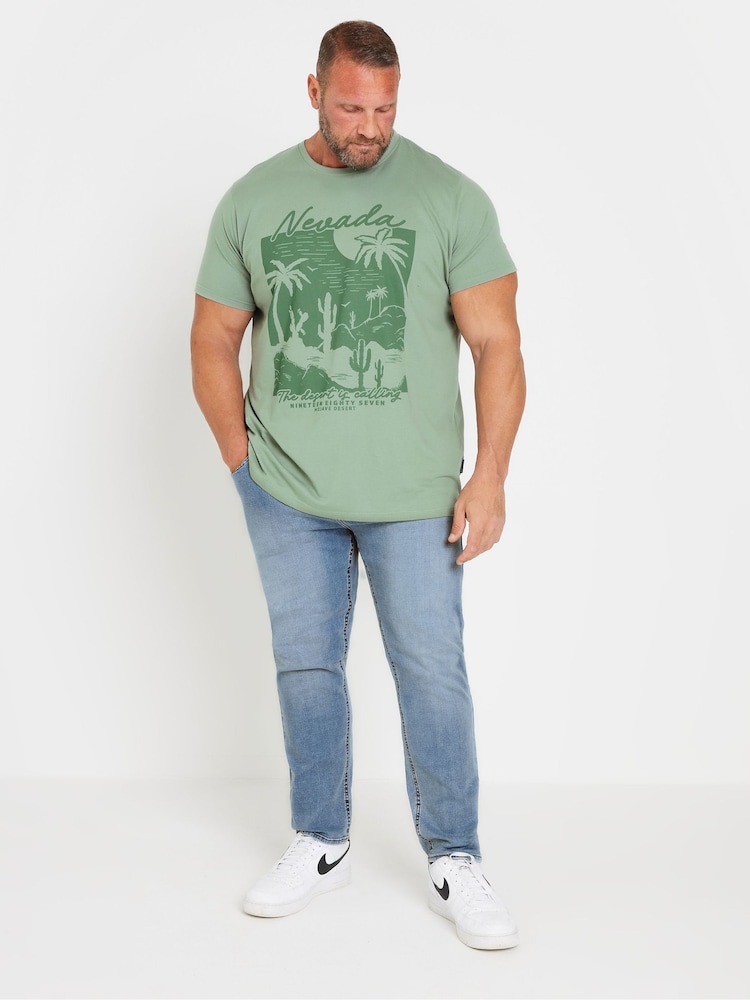 Стретчевые джинсы BadRhino Big & Tall - Изображение 1 из 4 Стретчевые джинсы BadRhino Big & Tall - Изображение 1 из 4