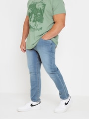 BadRhino Big & Tall Blue Stretch Jeans - Image 2 of 4