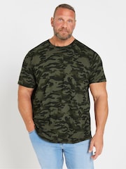 BadRhino Big & Tall 100% Cotton Camo T-Shirt - Image 1 of 3