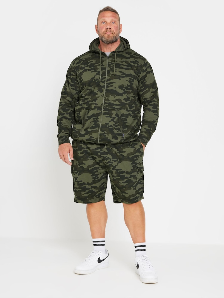 Куртка на молнии с камуфляжным принтом BadRhino Big & Tall - Изображение 2 из 4 Куртка на молнии с камуфляжным принтом BadRhino Big & Tall - Изображение 2 из 4