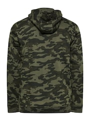 BadRhino Big & Tall Green Camo Zip Thru Jacket - Image 4 of 4