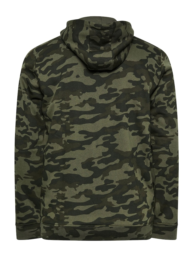 BadRhino Big & Tall Green Camo Zip Thru Jacket - Image 4 of 4