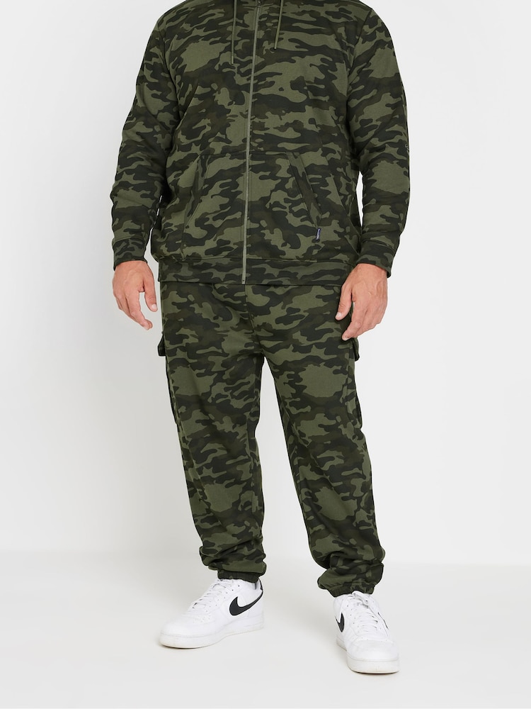 BadRhino Big & Tall Camo Cargo Joggers - Изображение 1 из 4 BadRhino Big & Tall Camo Cargo Joggers - Изображение 1 из 4