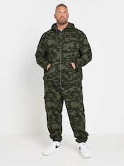 BadRhino Big & Tall Green Camo Cargo Joggers - Image 2 of 4