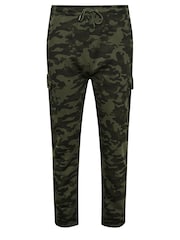 BadRhino Big & Tall Green Camo Cargo Joggers - Image 3 of 4