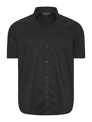 BadRhino Big & Tall Black Stretch Short Sleeve Shirt - Image 2 of 3