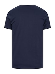 BadRhino Big & Tall Blue 100% Cotton Classic Car T-Shirt - Image 3 of 3