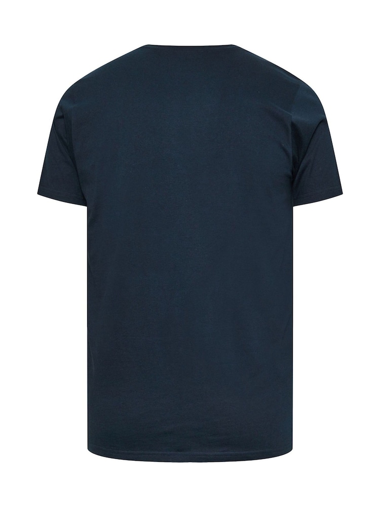 BadRhino Big & Tall Blue Great Outdoors 100% Cotton T-Shirt - Image 3 of 3