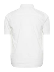 BadRhino Big & Tall White Stretch Short Sleeve Shirt - Image 3 of 3