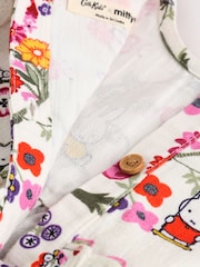 Multi Printed 100% Cotton Miffy Baby Romper - Image 6 of 8