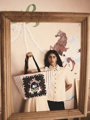 Cath Kidston Pink Swan Beach Bag - Image 2 of 5