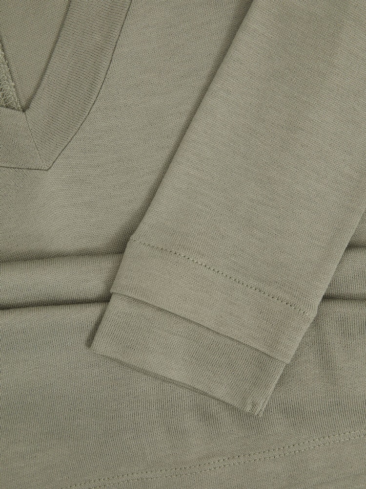 Reiss Sage Brady Jersey V-Neck Top - Image 6 of 6