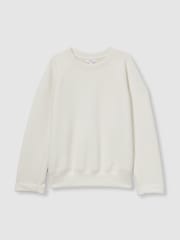 Reiss Dylan Soft-Touch Sweatshirt With Wool - Image 2 of 5