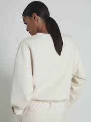 Reiss Dylan Soft-Touch Sweatshirt With Wool - Image 4 of 5