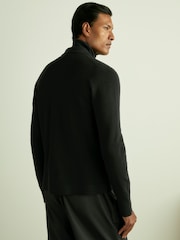 Reiss Black Stream Hardware-Embellished Cardigan - Image 5 of 6