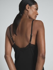 Reiss Dana Lace-Trimmed Jersey Nightdress with Cotton and Modal - Image 4 of 6