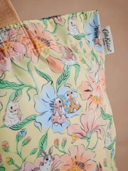 Cath Kidston Yellow Bunnies Floral Foldaway Tote Bag - Image 3 of 4