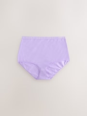 Pastel Tone Full Brief Logo Knickers 4 Pack - Image 10 of 12