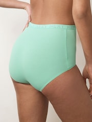 Pastel Tone Full Brief Logo Knickers 4 Pack - Image 2 of 12