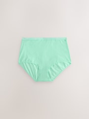 Pastel Tone Full Brief Logo Knickers 4 Pack - Image 8 of 12