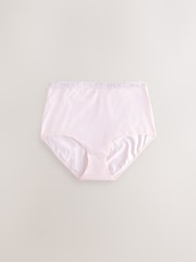 Pastel Tone Full Brief Logo Knickers 4 Pack - Image 9 of 12