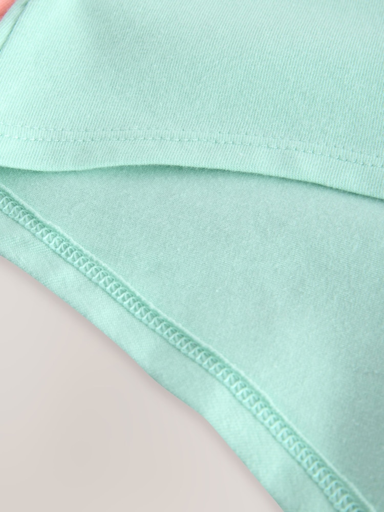 Pastel Short Logo Knickers 4 Pack - Image 10 of 10