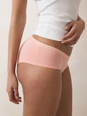 Pastel Short Logo Knickers 4 Pack - Image 3 of 10