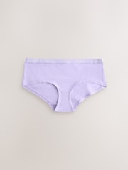 Pastel Short Logo Knickers 4 Pack - Image 6 of 10