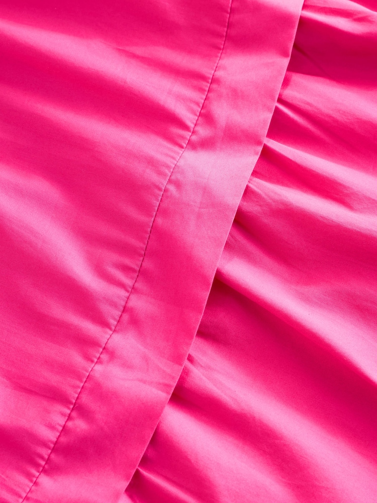 Pink Tiered Maxi 100% Cotton Dress - Image 4 of 4
