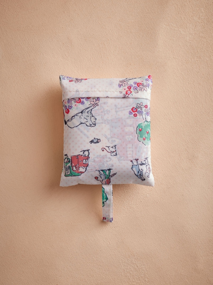 Cath Kidston Ecru Lovely London Foldaway Shopper Bag - Image 4 of 4