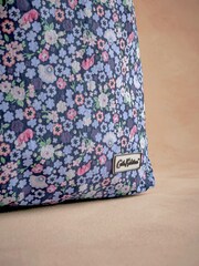 Cath Kidston Navy Ditsy Ripstop Foldaway Tote Bag - Image 2 of 3